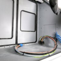 Strahlkabine FSK 36 Strahlkabine FSK 36-2  mit großer Öffnung & kleinem Ausschnitt Ohne Rollen
